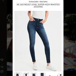 Americna Eagle High Waisted Jegging